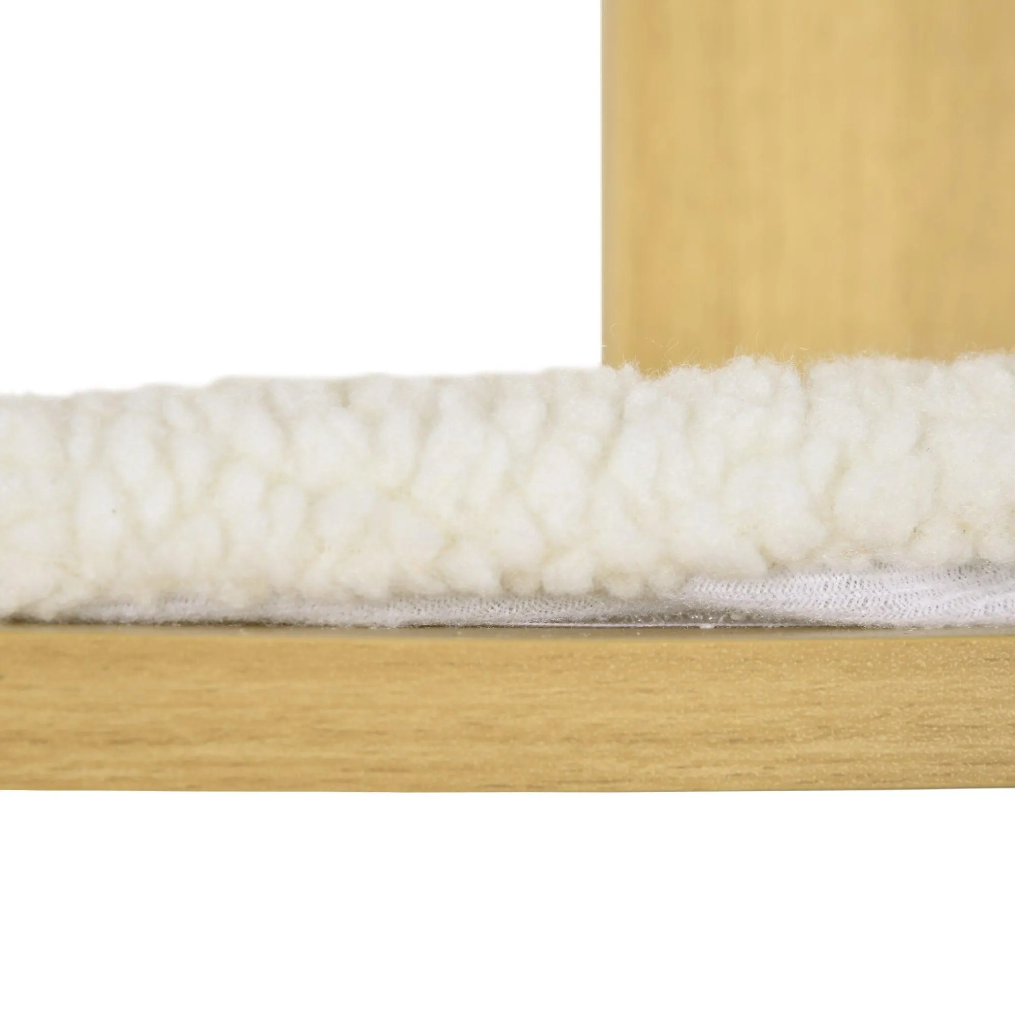 4-Tier Space-Saving Oak Cat Wall Shelf
