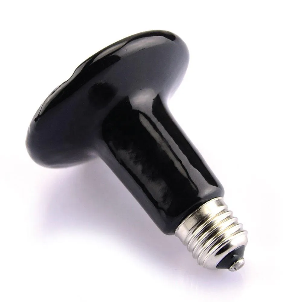 50W Pet Ceramic Heat Lamp | Infrared Heat Emitter for Reptiles, Snakes, Lizards, Chickens