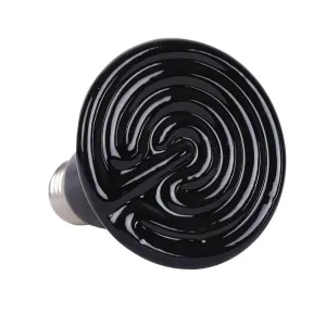 50W Pet Ceramic Heat Lamp | Infrared Heat Emitter for Reptiles, Snakes, Lizards, Chickens
