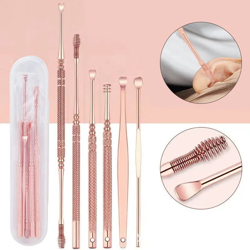 7-piece Set of Luminous Ear Scoops