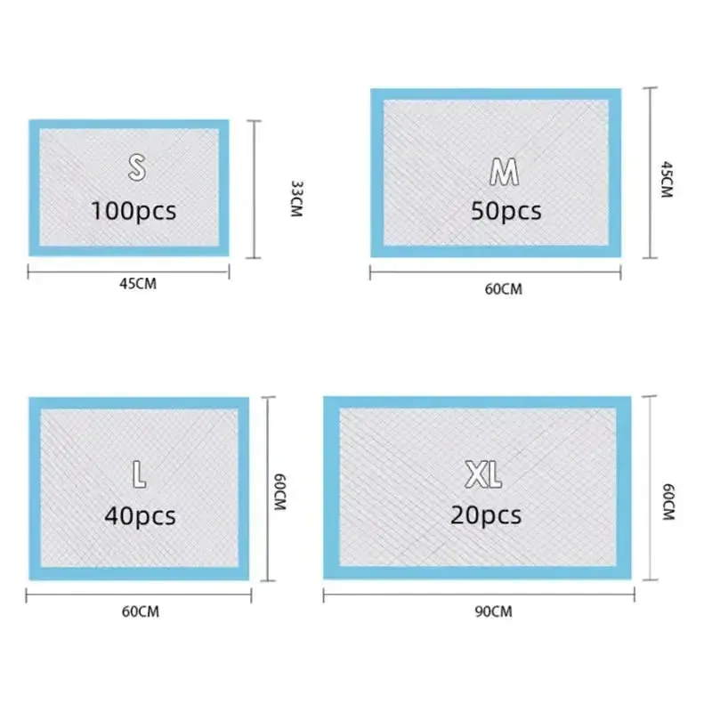 Absorbent Puppy Training Pads - Disposable