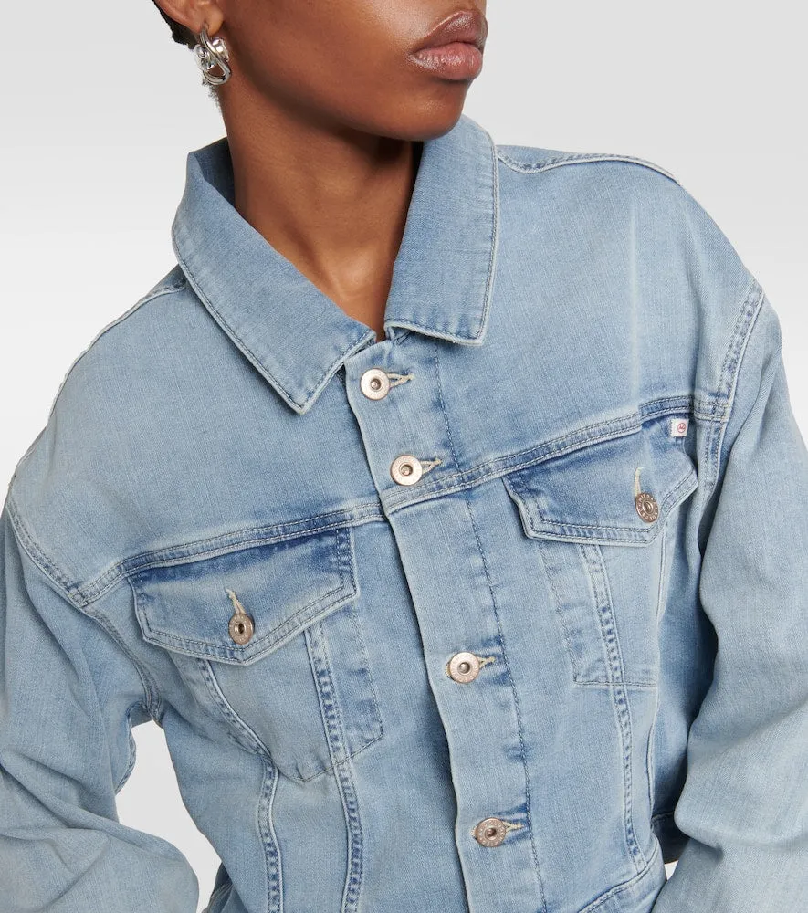 AG Jeans Maya cropped denim jacket