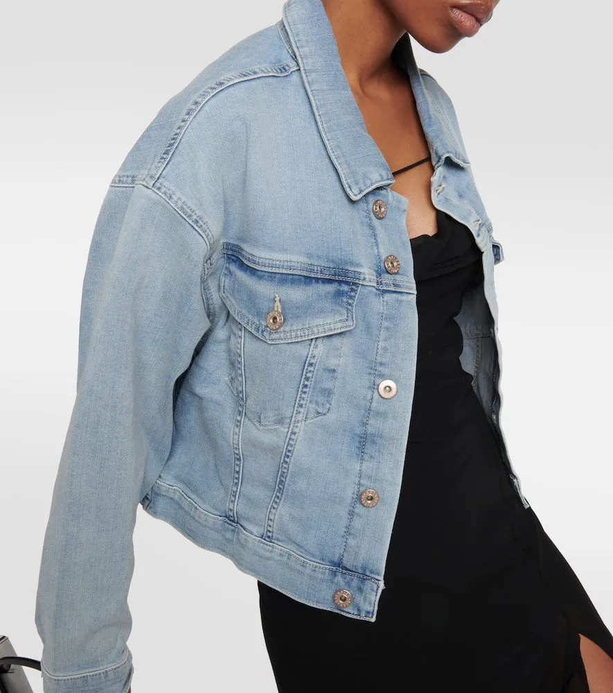 AG Jeans Maya cropped denim jacket