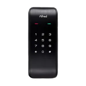 Alfred DB2 Smart Door Lock Deadbolt Touchscreen Keypad, Pin Code   Bluetooth, Up to 20 Pin Codes
