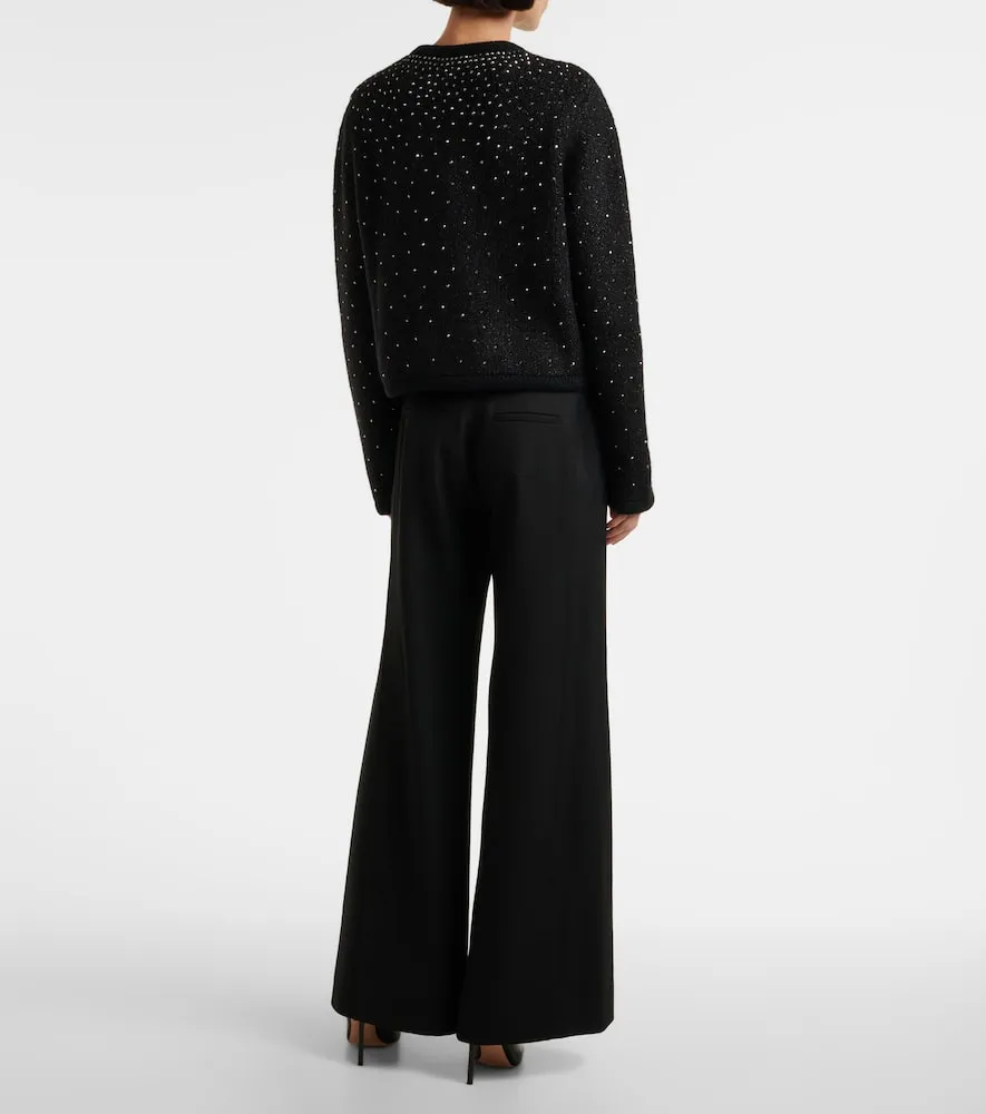Altuzarra Tina crystal-embellished boucl√É¬© jacket
