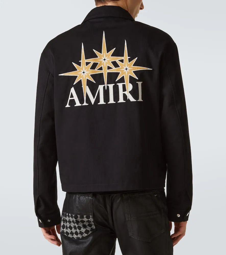 Amiri Starburst cotton blouson jacket