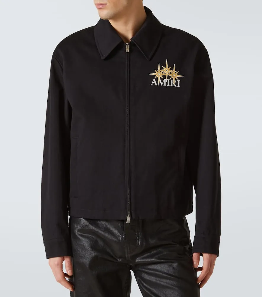 Amiri Starburst cotton blouson jacket