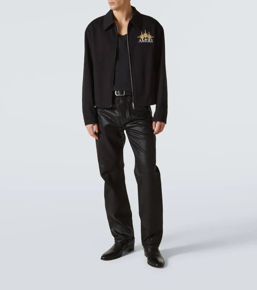 Amiri Starburst cotton blouson jacket