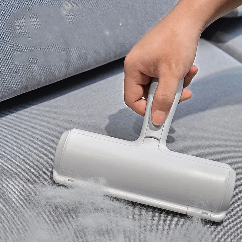 ANGBAO Dual-Action Pet Hair Remover Roller for Furniture and Clothing