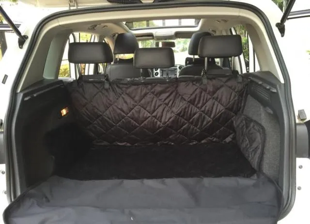 Car Boot Pet Seat Covers Short Plush