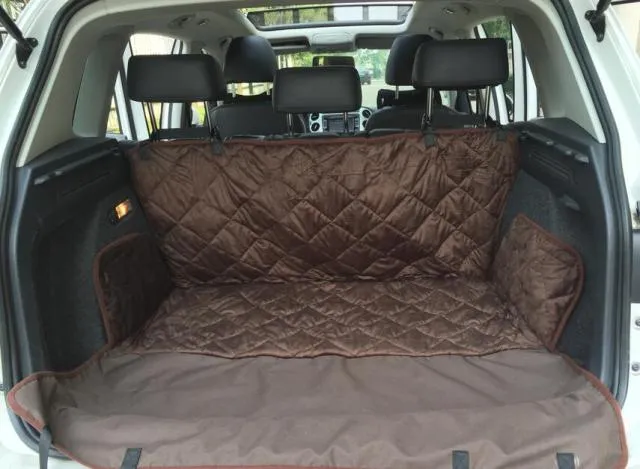 Car Boot Pet Seat Covers Short Plush