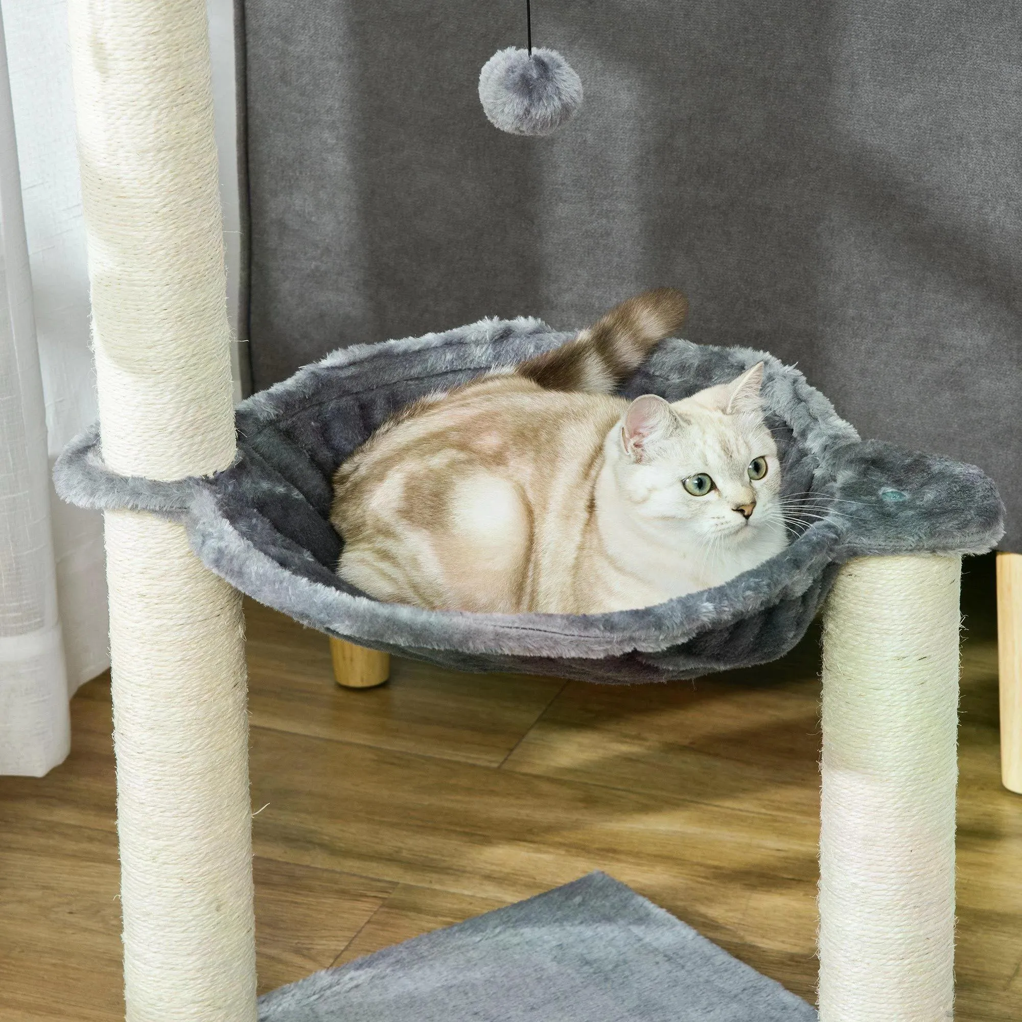 Cat Tree Tower Activity Center, 83cm - Grey