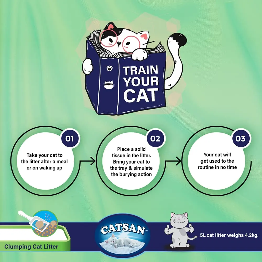 Catsan 100% Natural Unscented Clumping Cat Litter