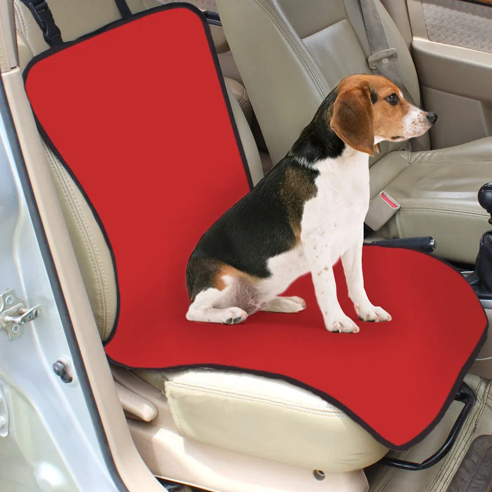 Folding Oxford Fabric Car Seat Cover Water-proof Pet Closely Car Seat Cover Dog Cat Puppy Seat Mat Blanket for Pets Dogs