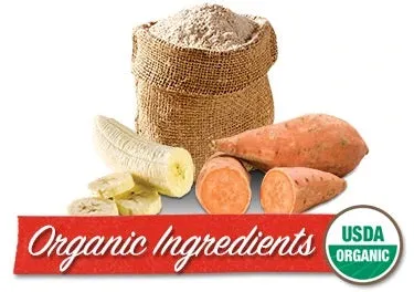 Grandma Lucy's ORGANIC Banana Sweet Potato treats 14oz bag