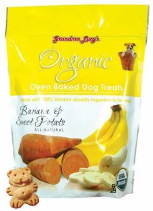 Grandma Lucy’s Organic Oven Baked Banana & Sweet Potato Treats 14oz