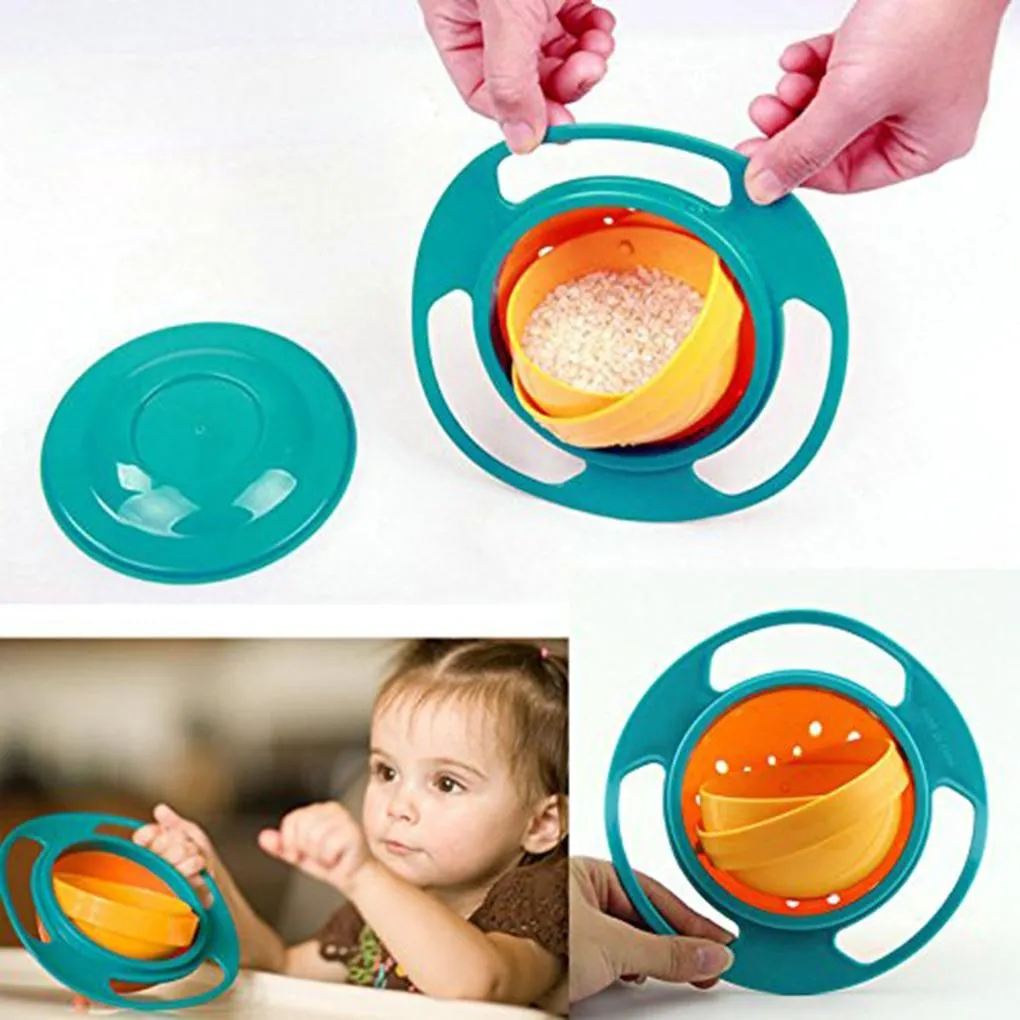 Gyro Anti Spill Bowl Dishes