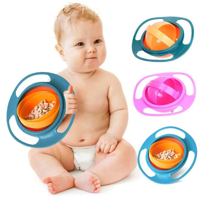 Gyro Anti Spill Bowl Dishes