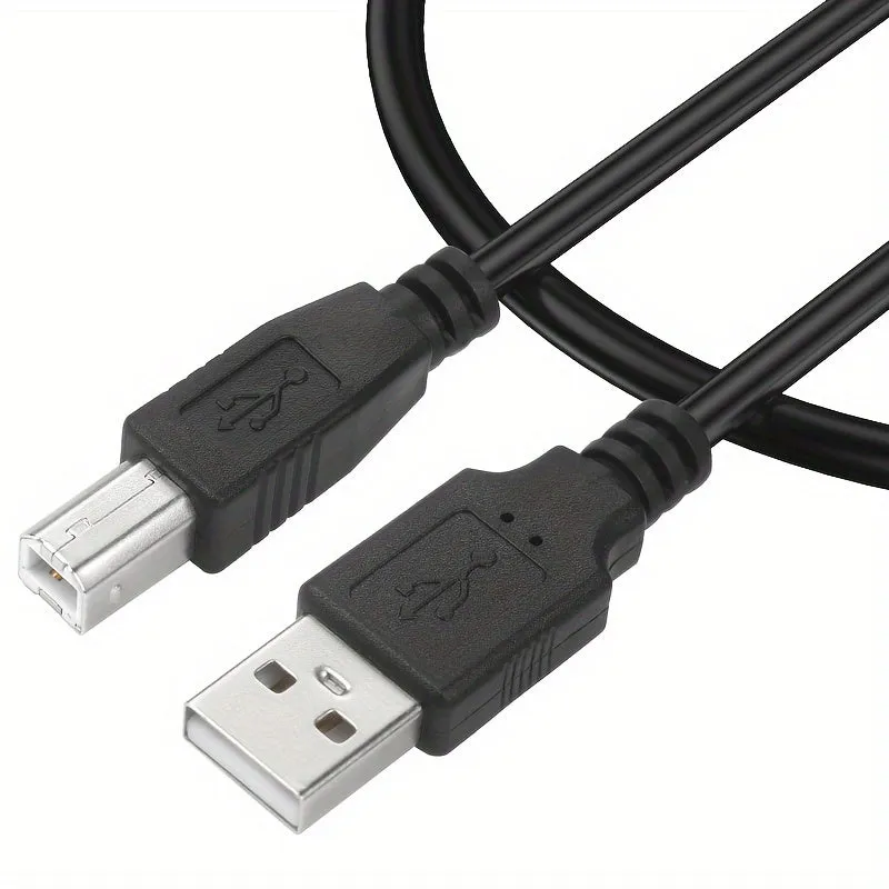 HighSpeed USB Printer Cable for Multiple Brands and Devices