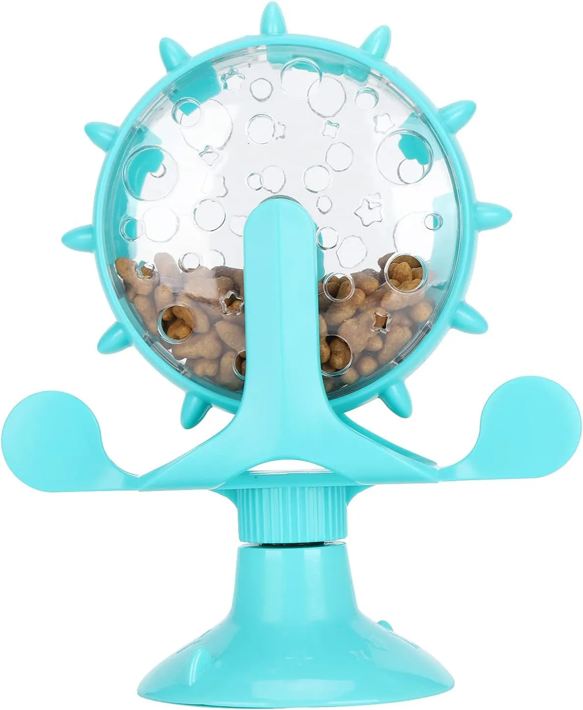 Interactive Cat Food Treats Dispenser To