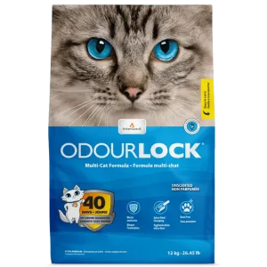 Intersand Odourlock Multi-Cat Clumping Cat Litter, 12kg