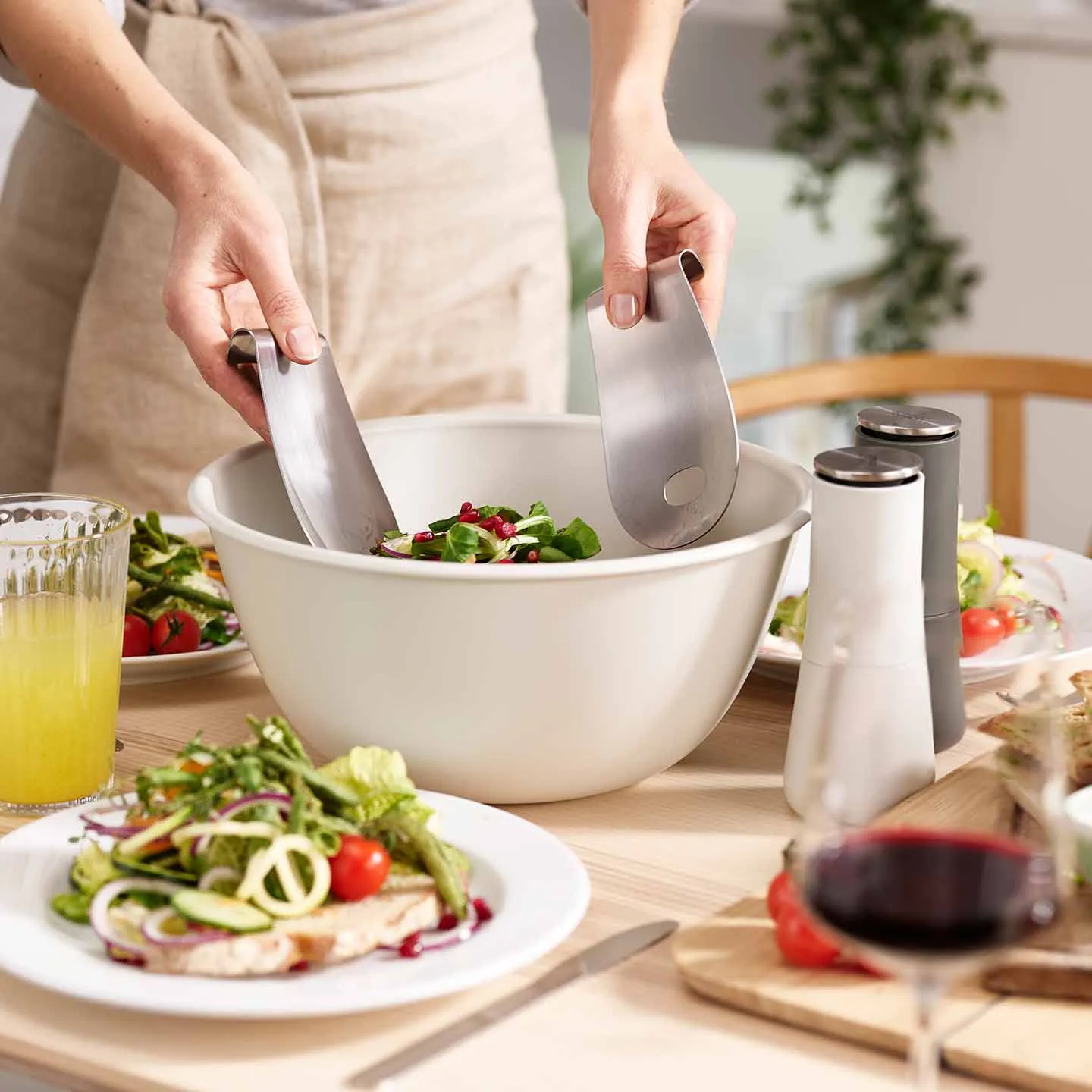 JOSEPH JOSEPH - Salad bowl & Mill set