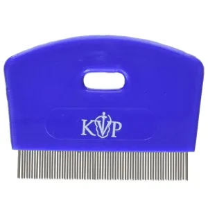 KVP Cat Flea Comb Stainless Steel Teeth with Plastic Handle