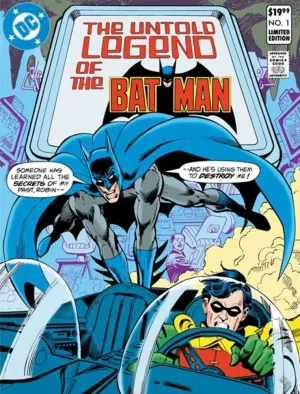 Limited Edition The Untold Legend Of The Batman #1 Cover B Jose Luis Garcia-Lopez & Dick Giordano Foil Variant Treasury