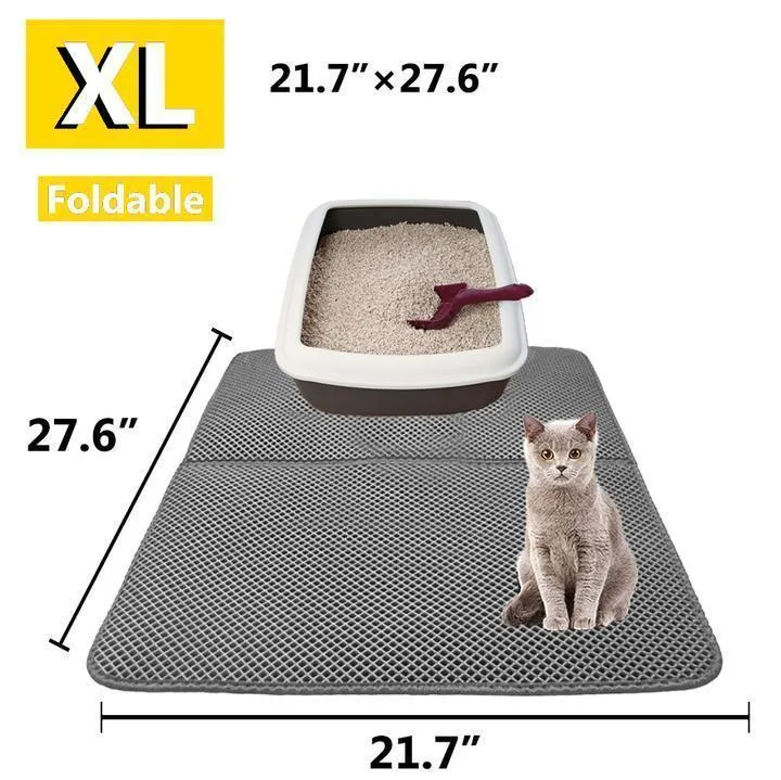 LitterTrapper™ - Double Layer Cat Litter Mat