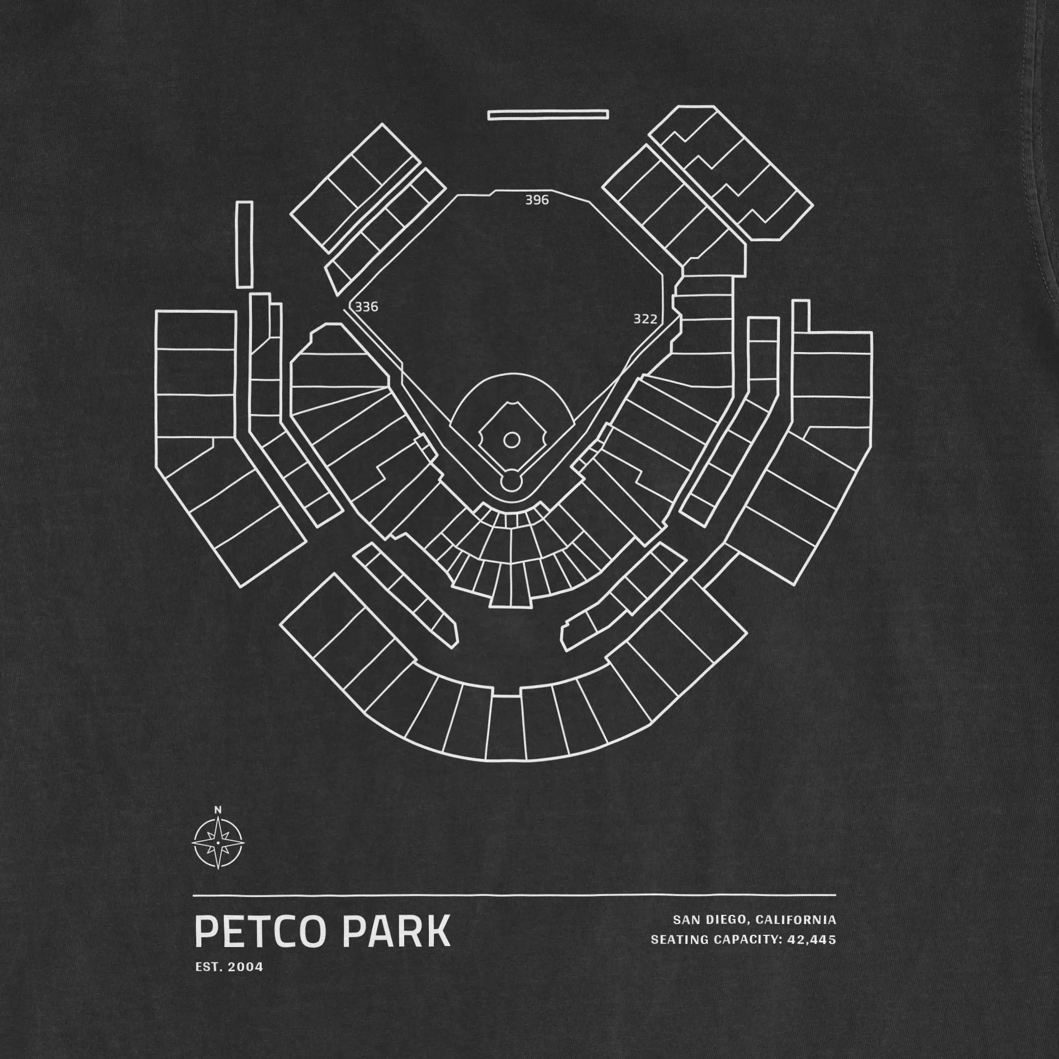 Petco Park - Stadium Collection | Comfort Colors Tee