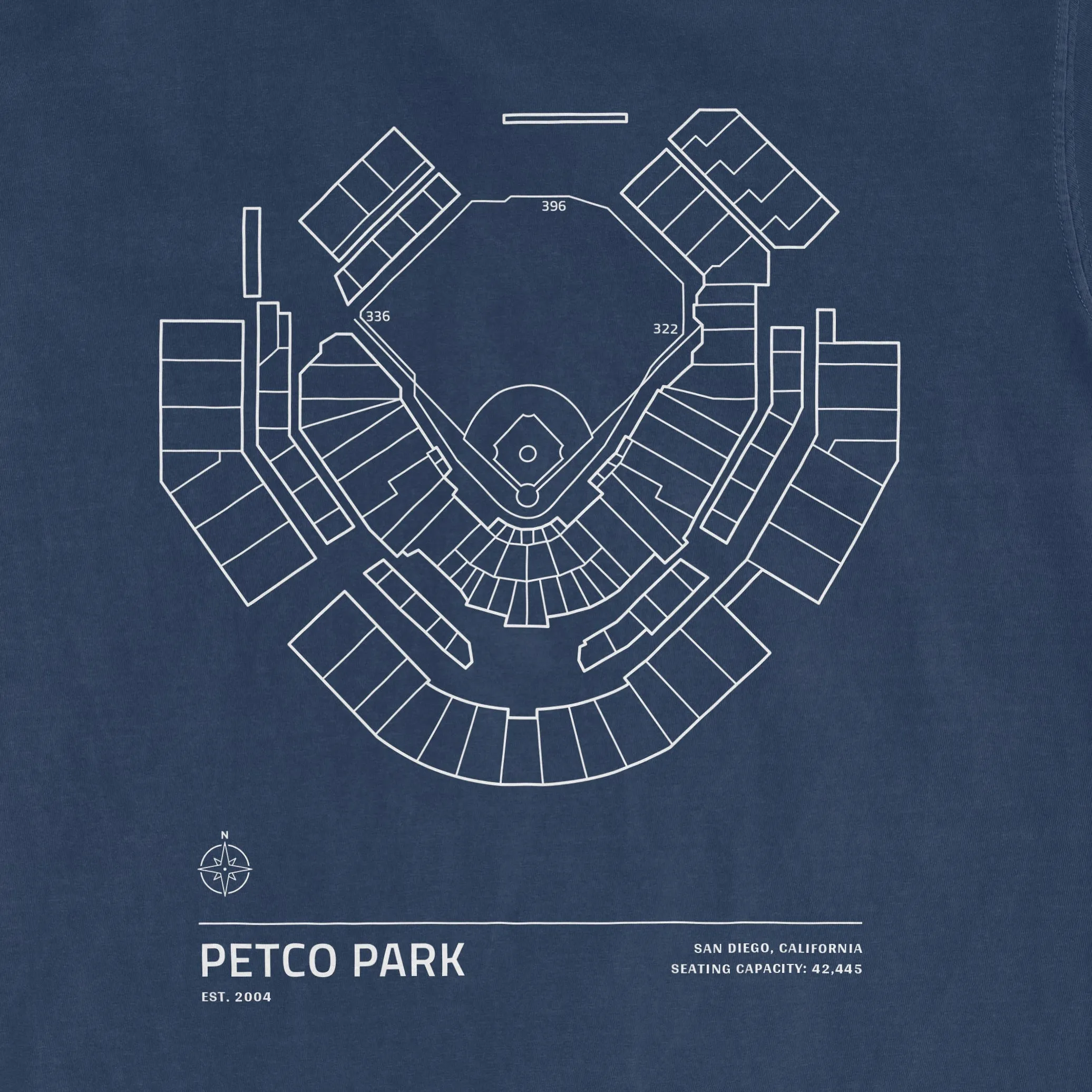 Petco Park - Stadium Collection | Comfort Colors Tee