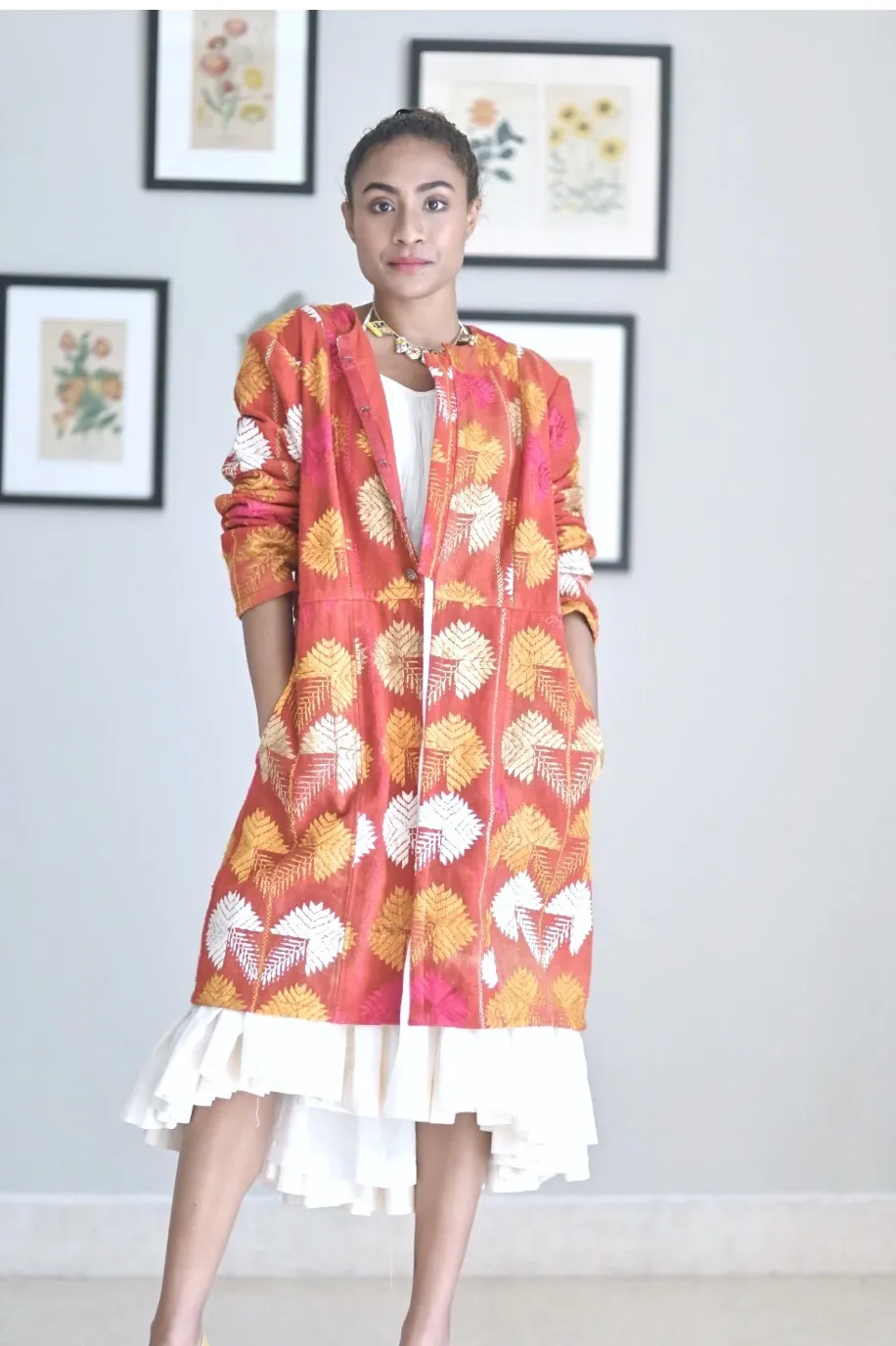PHULKARI JACKET - GULAB