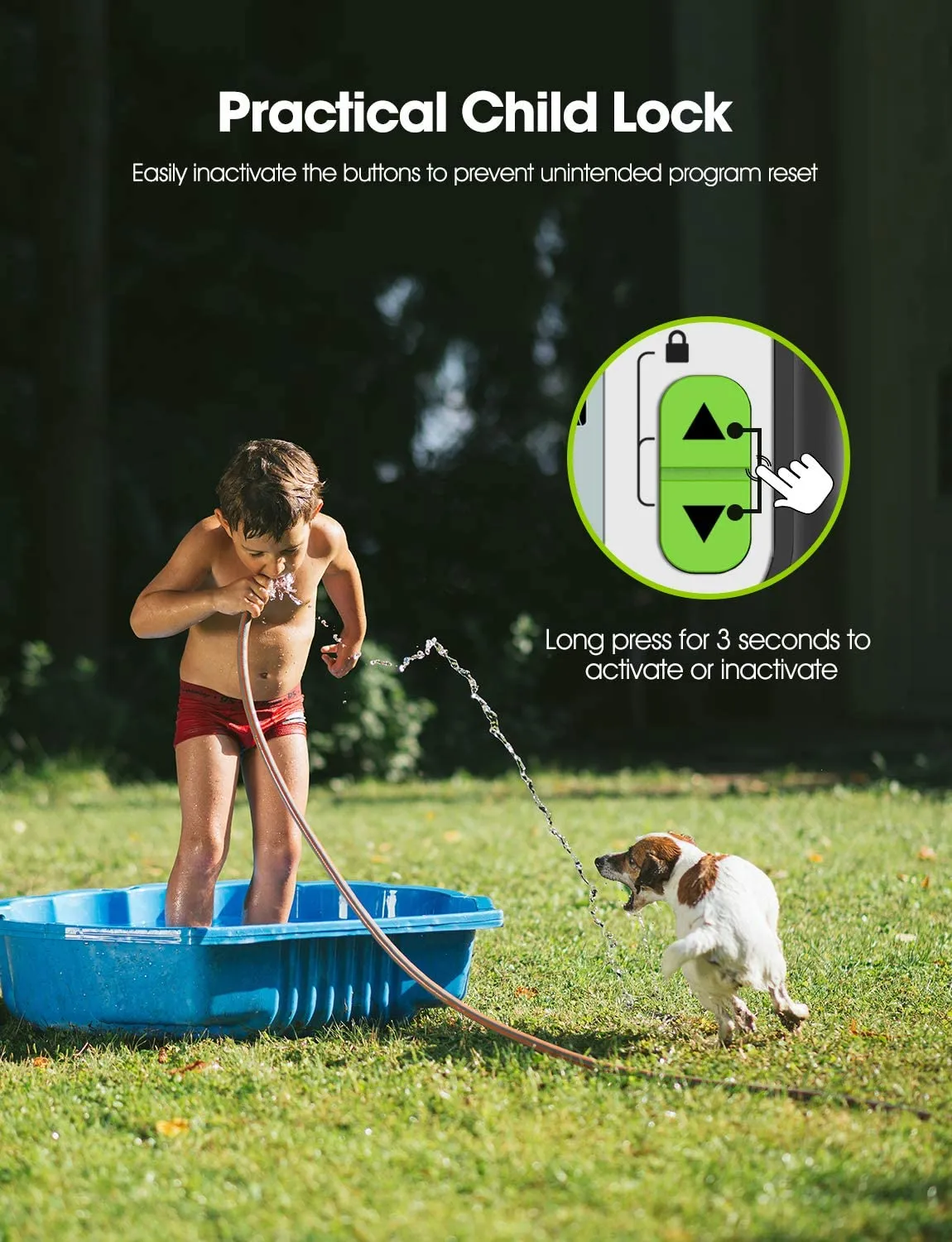 Rain Sensor Large Screen Automatic Watering Timed Watering Smart Irrigation Garden Lazy Automatic Watering