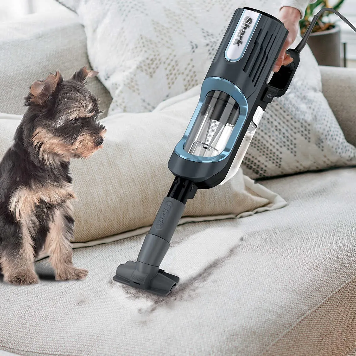 Shark UV580 Performance UltraLight Corded Stick Vacuum with DuoClean and Self-Cleaning Brushroll (Refurbished)