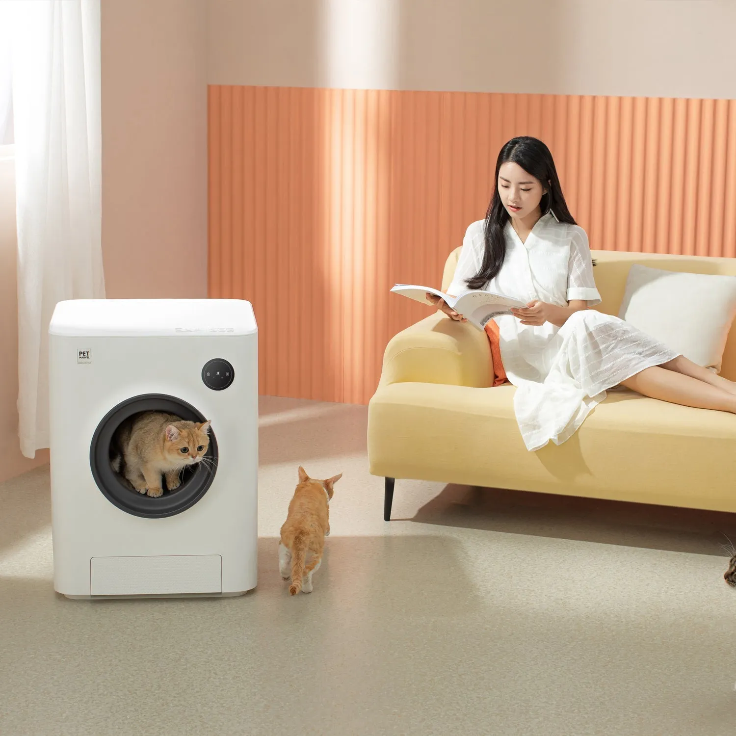 Smart Cat Toilet - Magic Cube