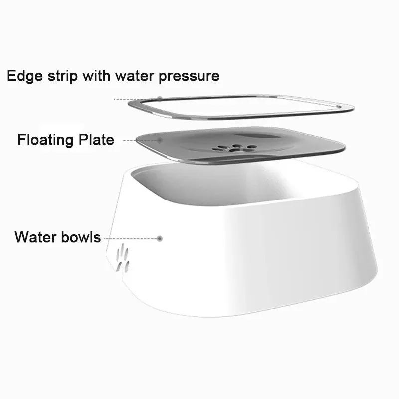 SpillGuard™ Pet Hydration Bowl