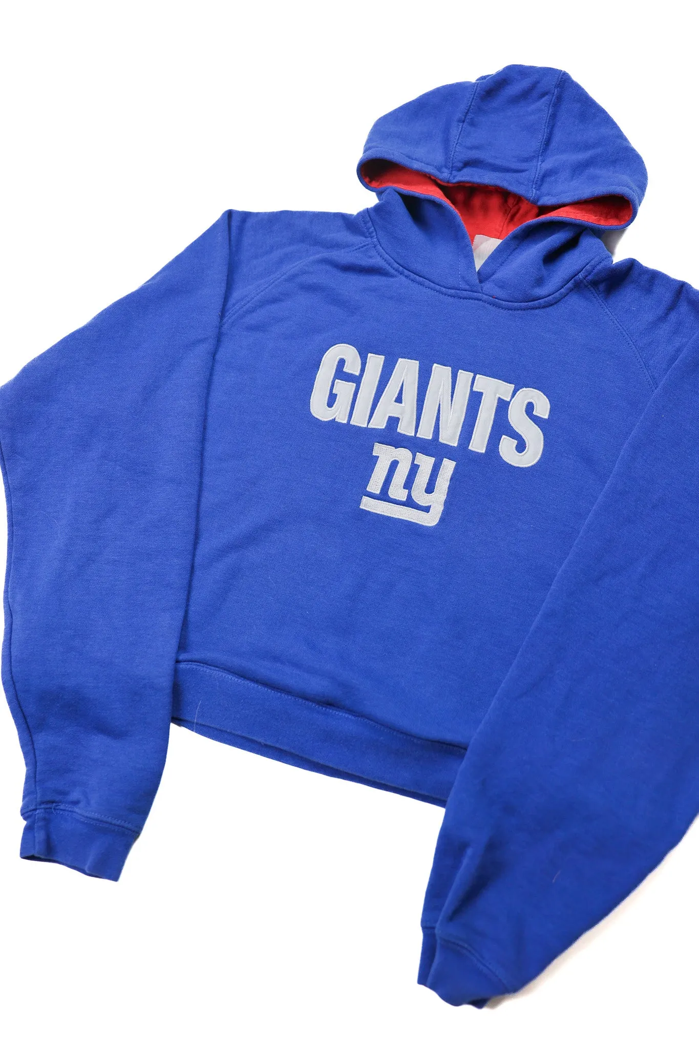Upcycled Cropped New York Giants Sweatshirt