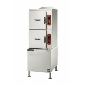 Vulcan C24ET10 10 Pan Electric Convection Steamer on Cabinet Base – 1Ph, 240V