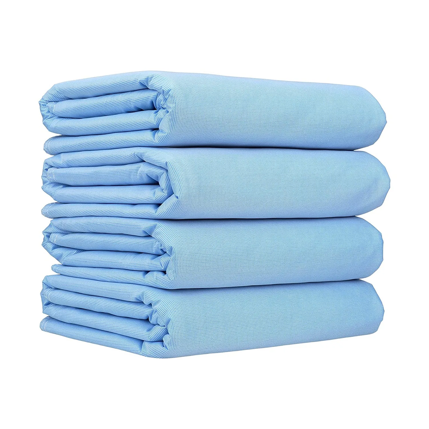 Wave Washable Dog Potty Pads | Puppy  Training Toilet Pads - PetPeePads 4 Pack, Bed Pad Standard Reusable Underpad Washable 34x36 Blue