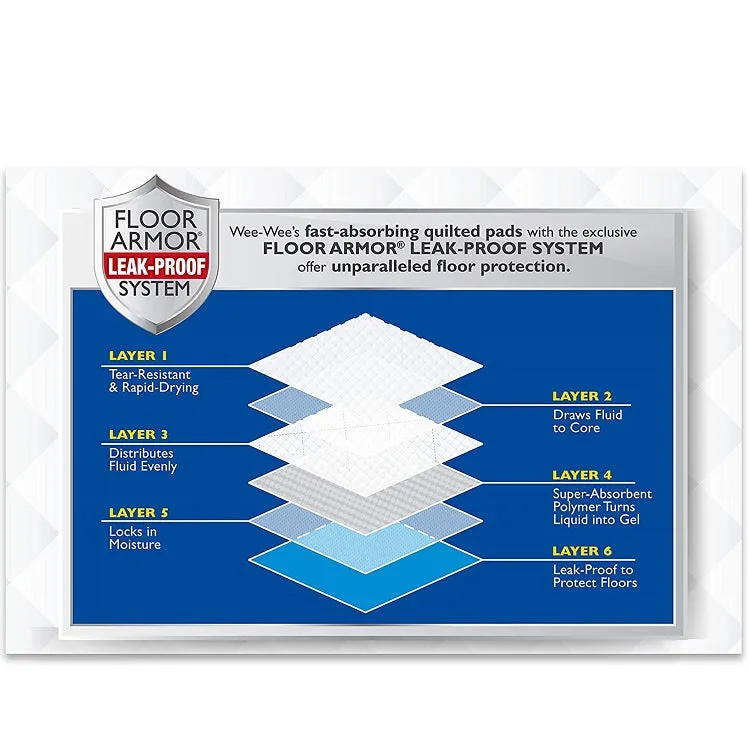 Wee-Wee® Superior Performance XL Dog Pee Pads - 28" x 34"