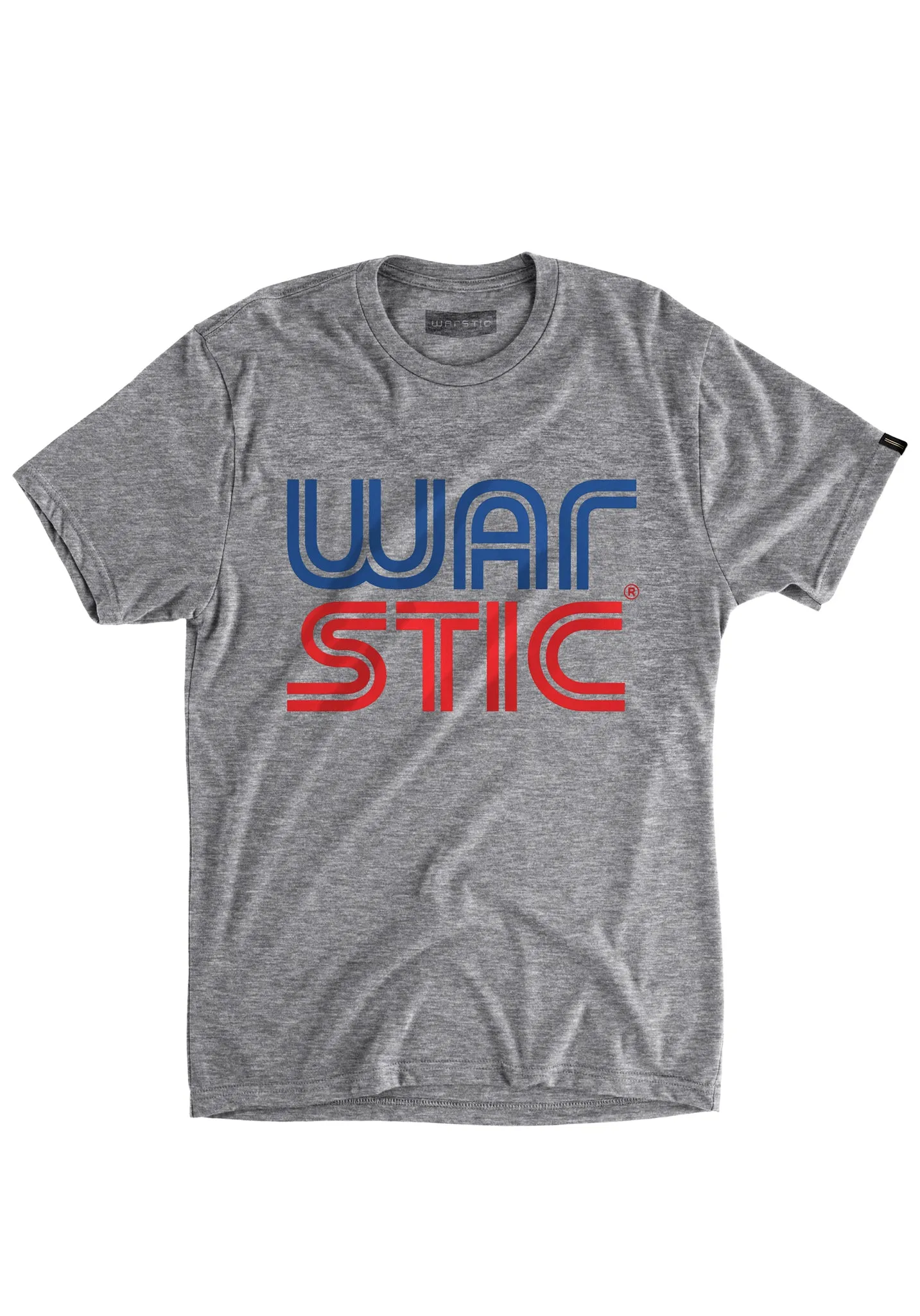 WEST COAST TEE (GRAY/RED/BLUE)