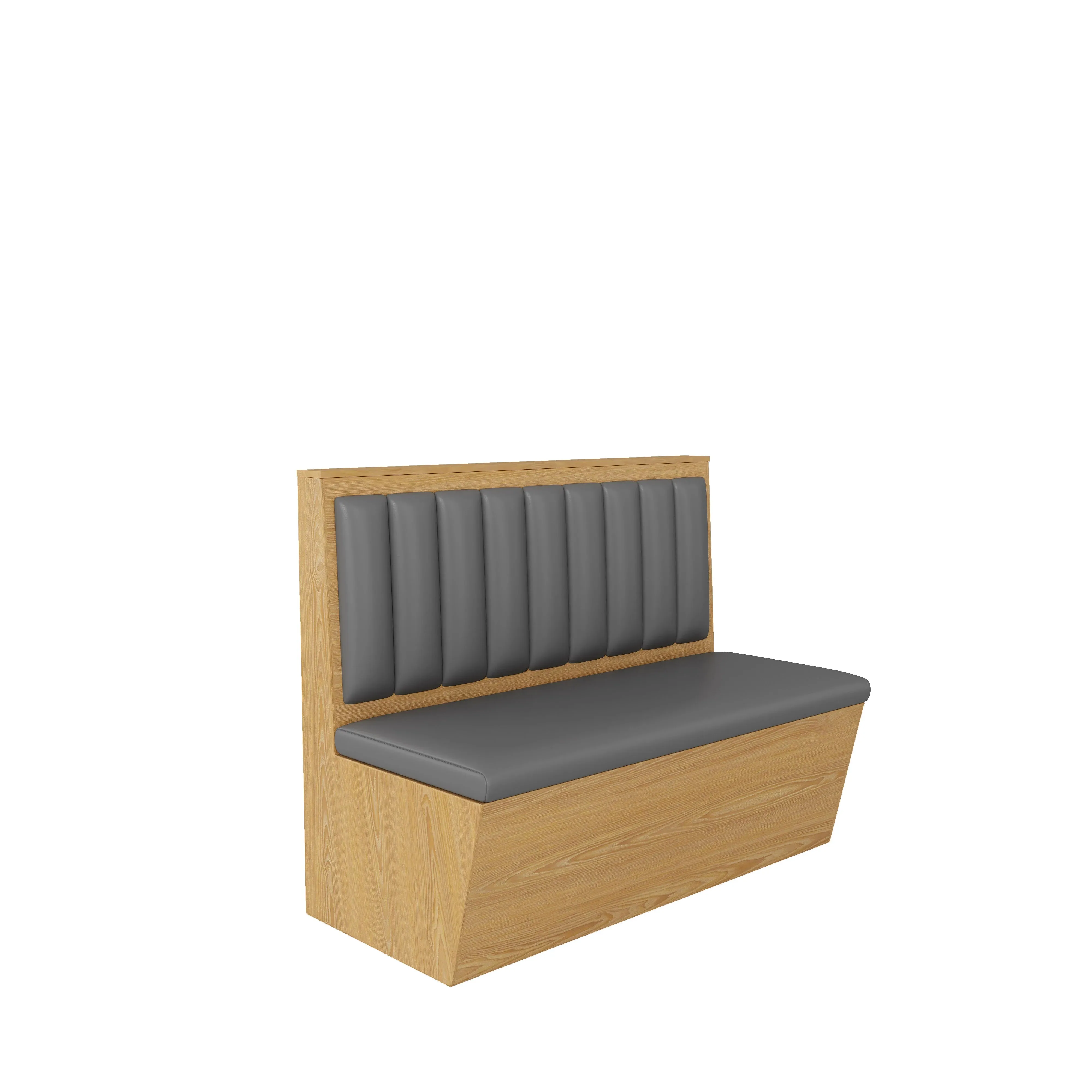 West Tea Restaurant Drink Hotel Semi-Circle Booth Sofa Custom Wine Sake Bar Coffee against the Wall Table and Chair Combination